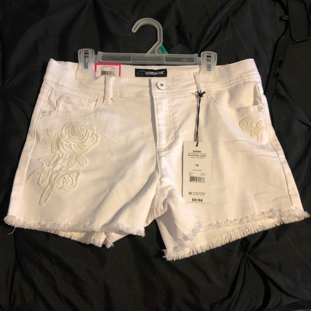 White shorts